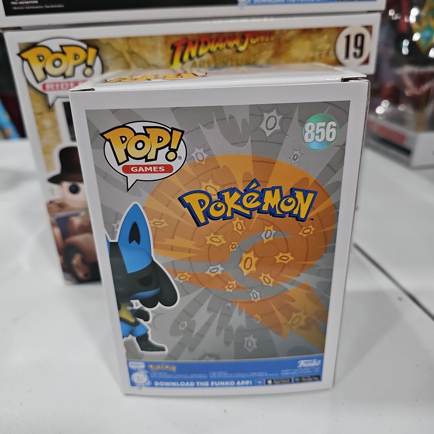 Pokemon Lucario Funko Pop Pokémon Center Exclusive