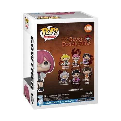 Seven Deadly Sins Gowther Diamond Glitter Funko Pop Entertainment Earth Exclusive