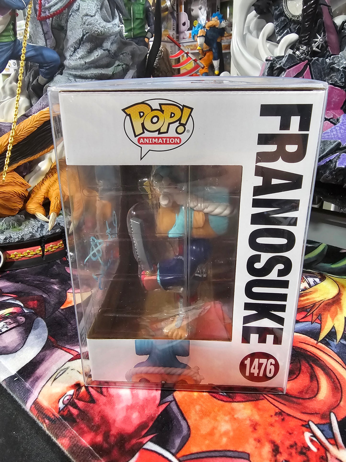 One Piece Franosuke Funko Pop Signed by Patrick Seitz