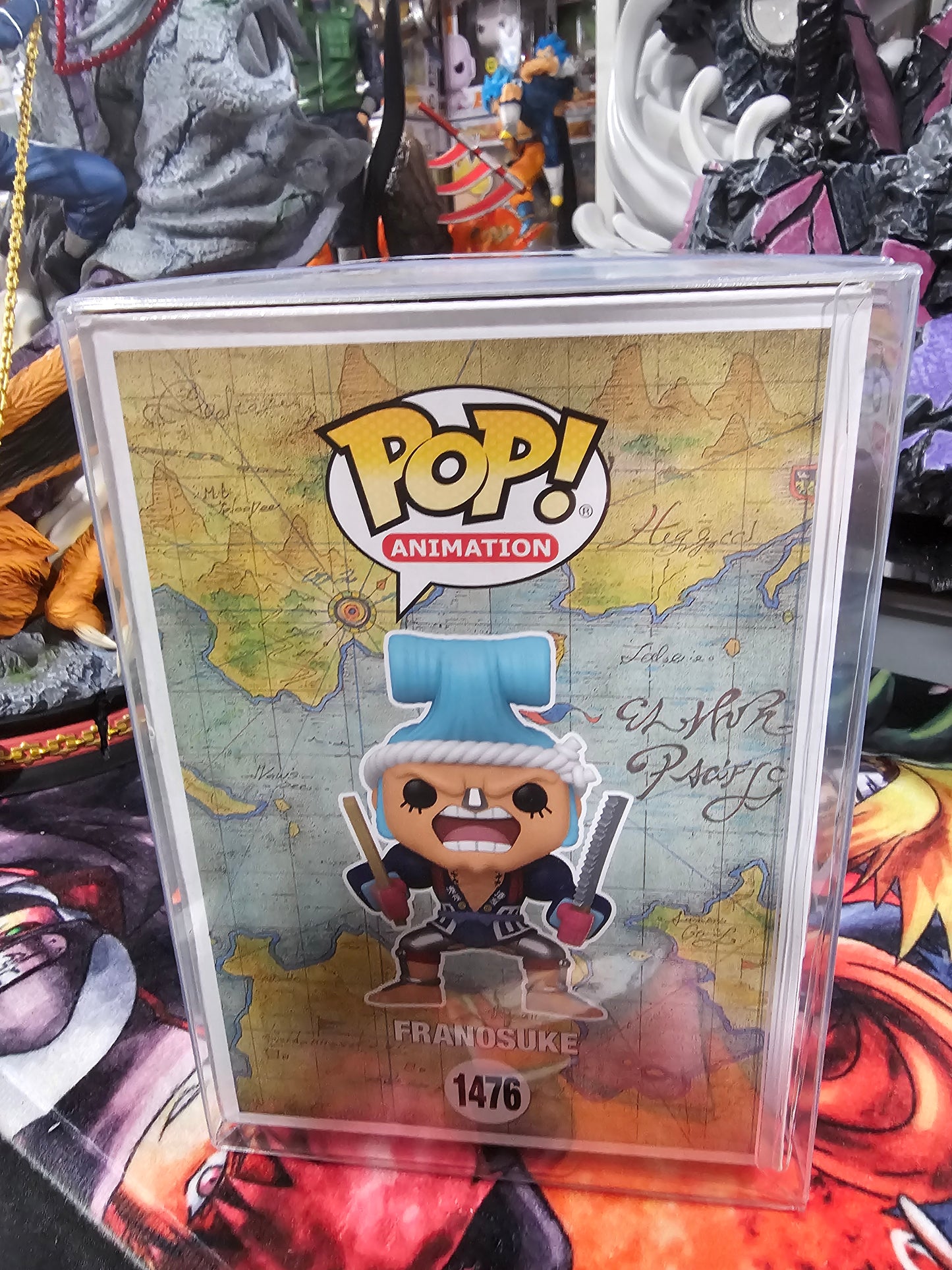 One Piece Franosuke Funko Pop Signed by Patrick Seitz