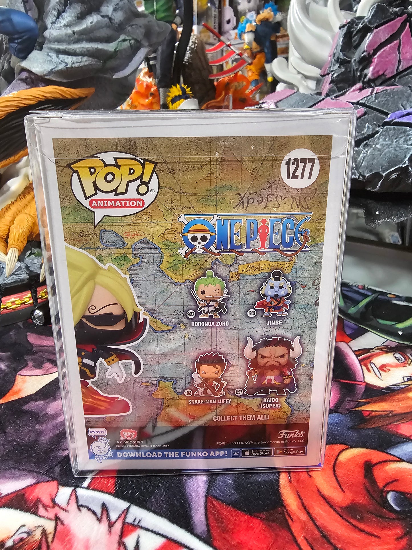 One Piece Soba Mask Chalice Collectibles Funko Pop Signed by Eric Vale