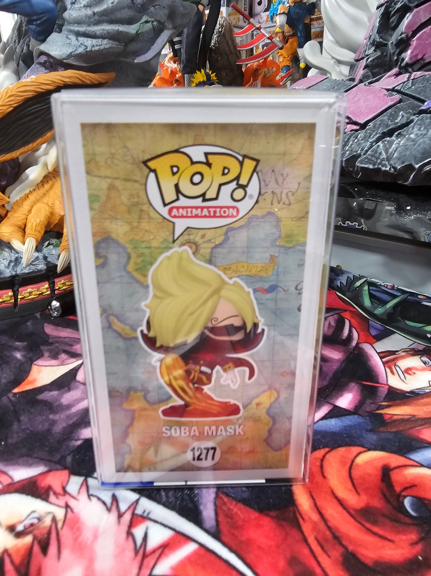 One Piece Soba Mask Chalice Collectibles Funko Pop Signed by Eric Vale