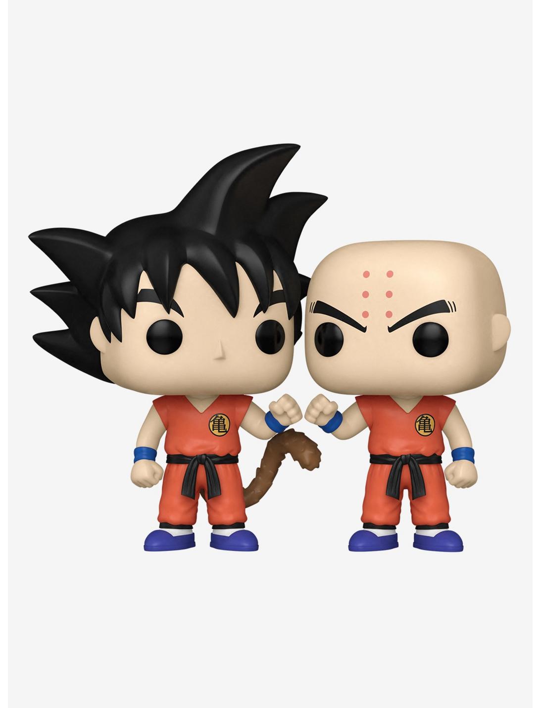Goku and Krillin Funko Pop Anime Expo and Hot Topic Exclusive