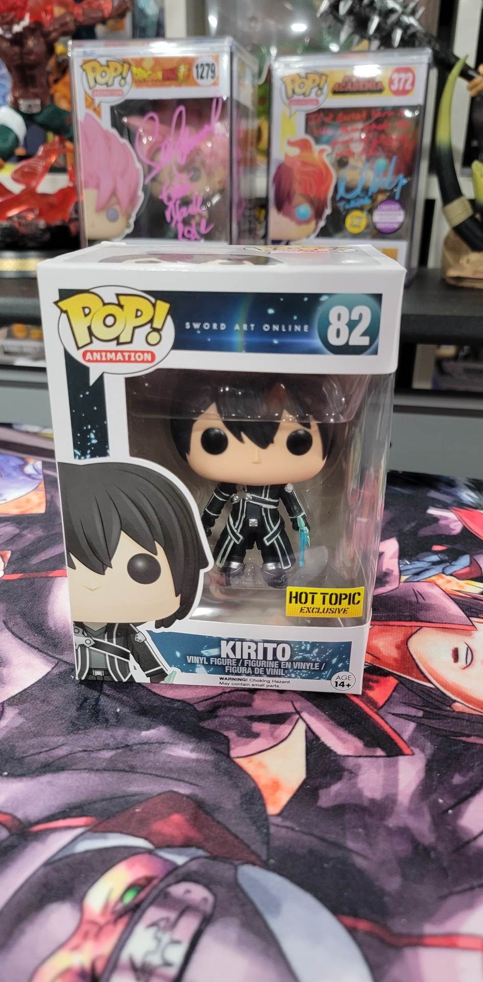 Kirito 82 Hot Topic Funko Pop