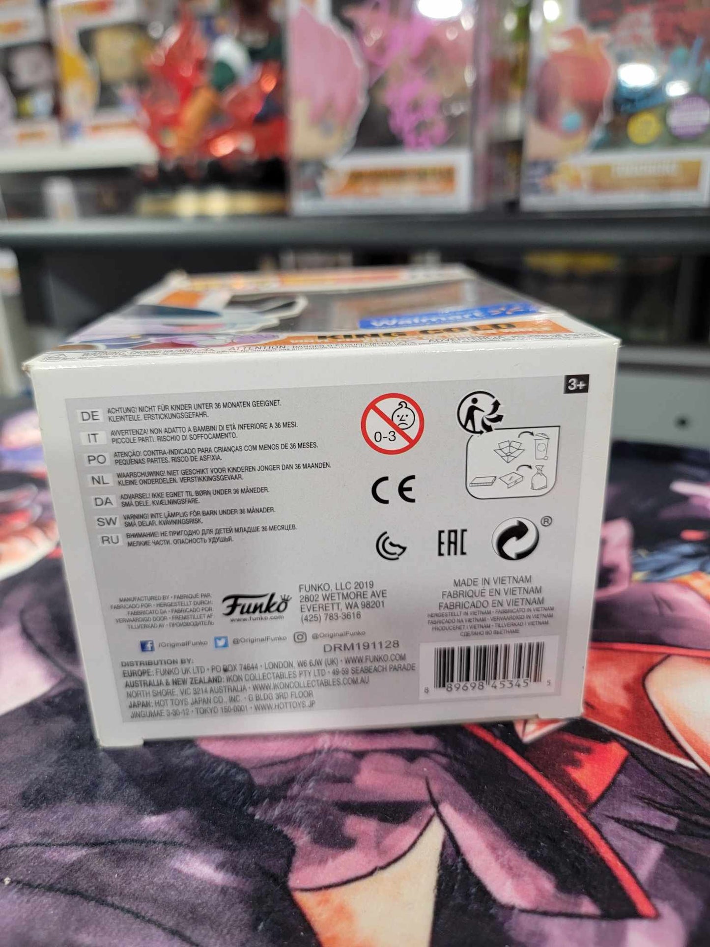 King Cold Funko Pop Damaged 711