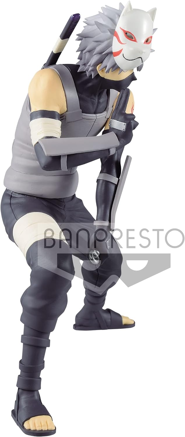 Naruto Shippuden Vibration Stars Kakashi Hatake Anbu Figure