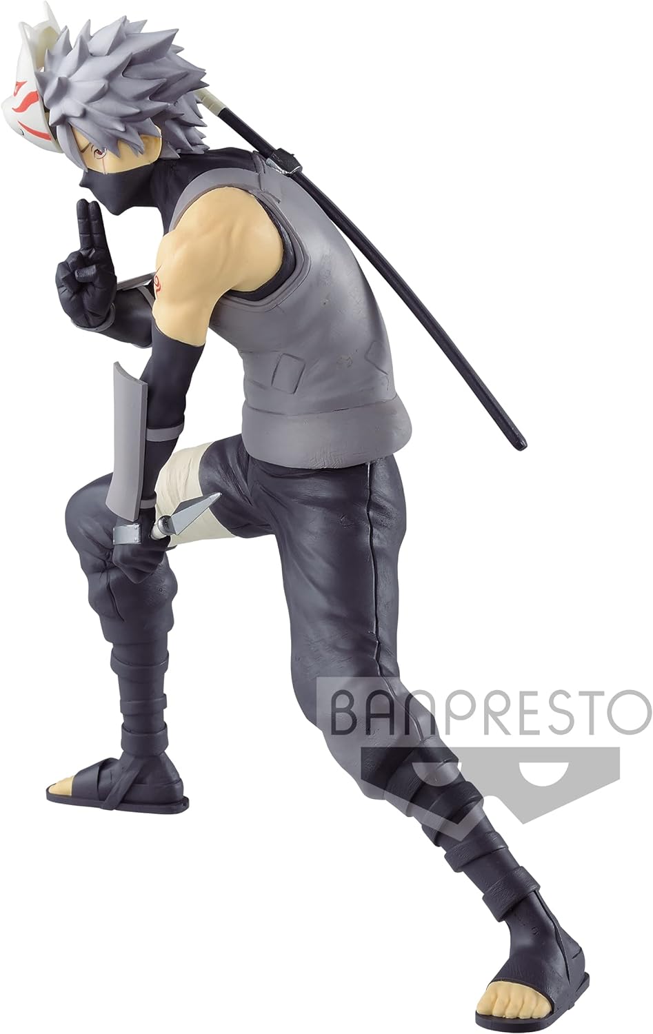Naruto Shippuden Vibration Stars Kakashi Hatake Anbu Figure