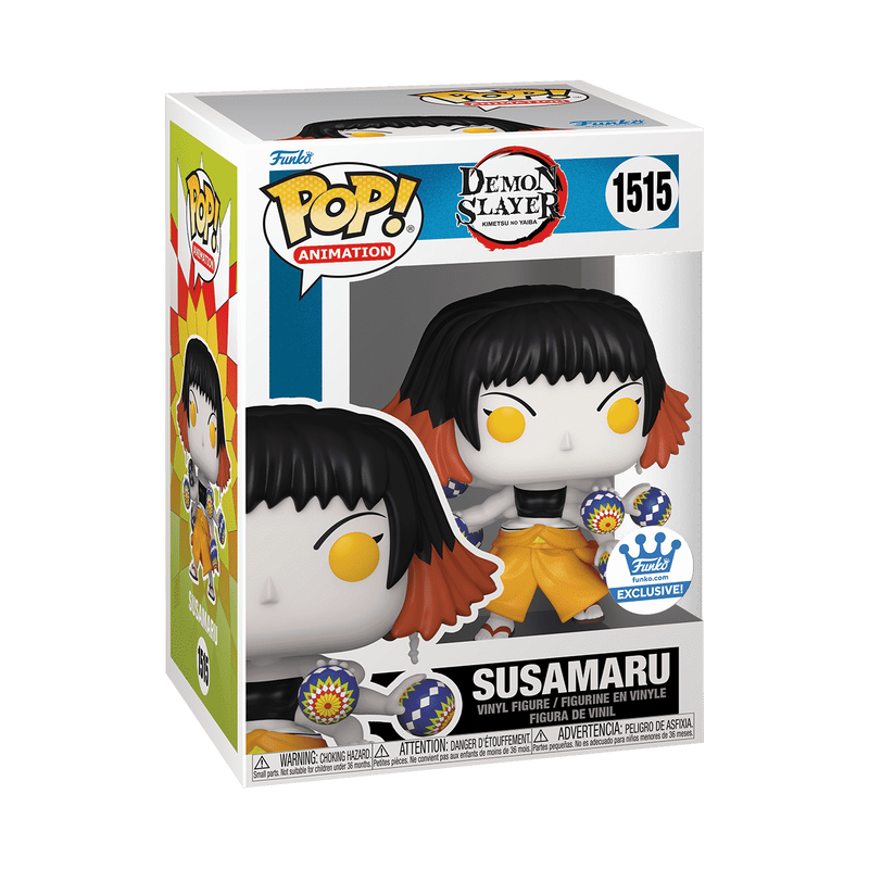 Susamaru With Temari Balls Funko Shop Exclusive Funko Pop Demon Slayer