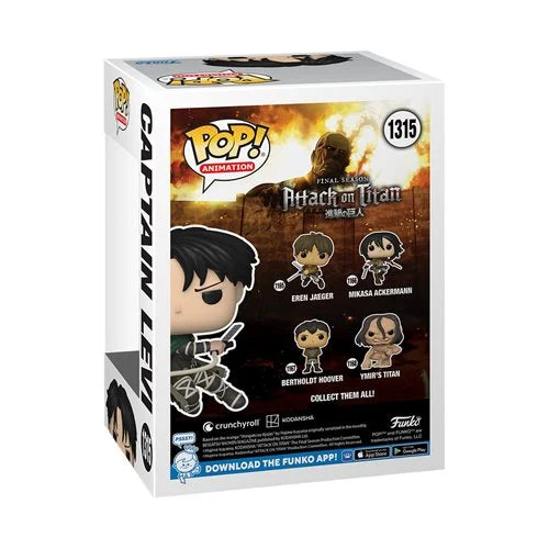Captain Levi AAA Anime Exclusive Funko Pop