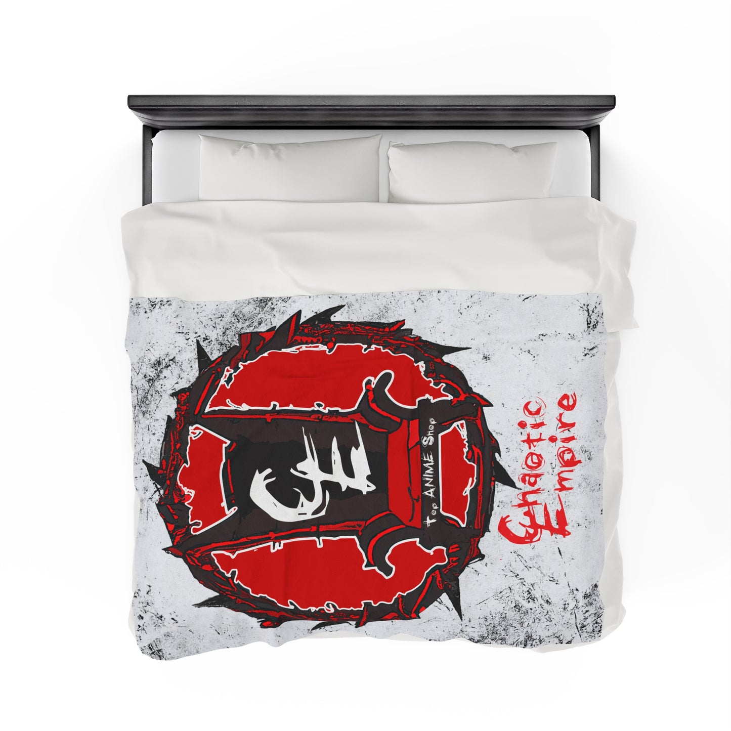 Chaotic Empire Velveteen Plush Blanket