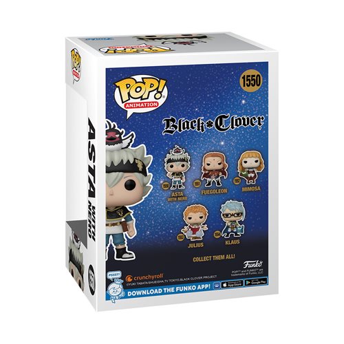 Black Clover Asta with Nero Funko Pop