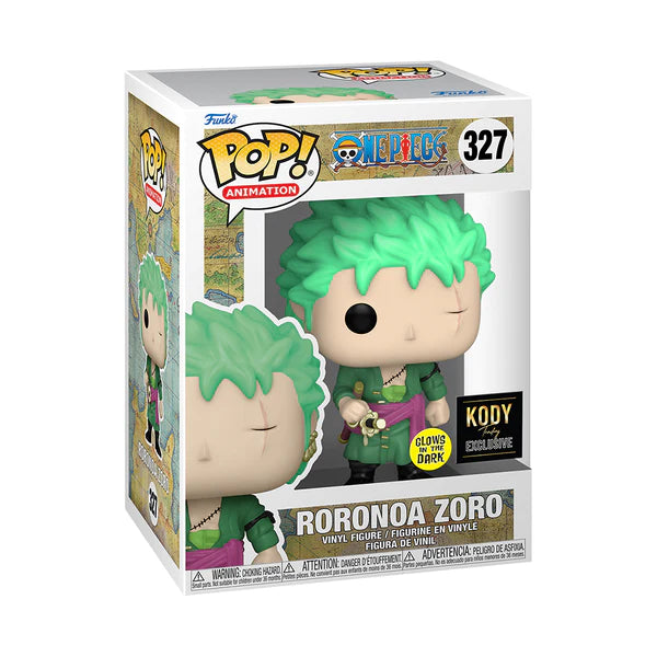Zoro Funko Pop Kody Exclusive Glow in the Dark