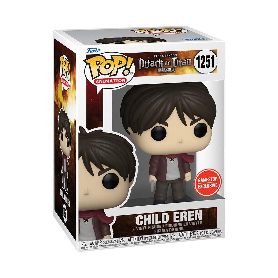 Attack On Titan Funko Box Gamestop Exclusive