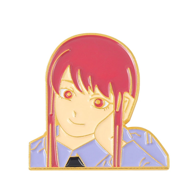 Chainsaw Man, Makima, Pochita, Brooches Badges/Pins