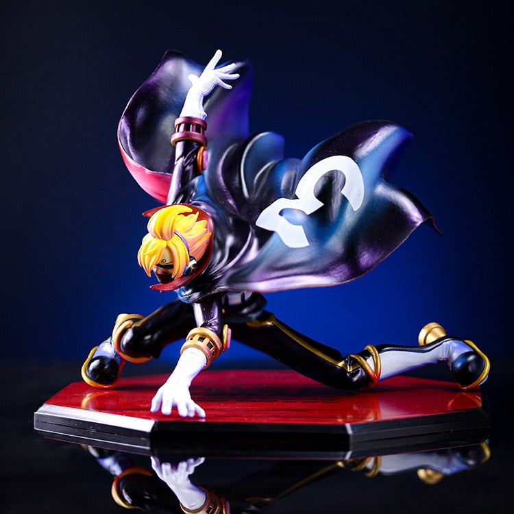 Glowing Sanji One Piece GK Stealth Black Transformed