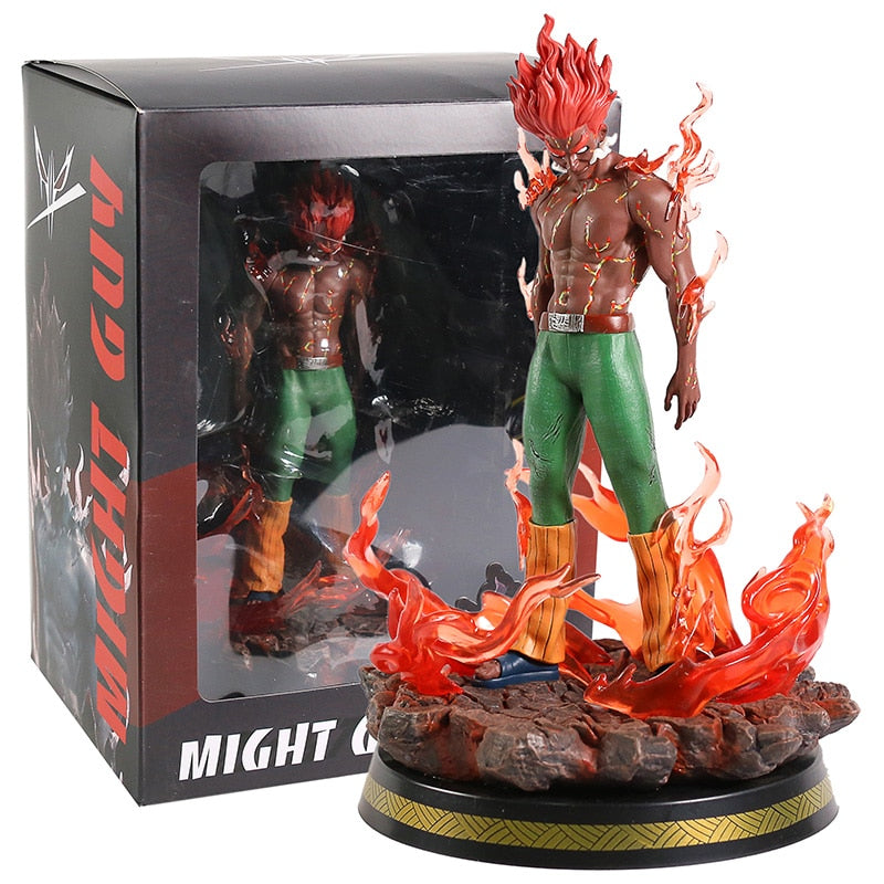 Might Guy Eight Gates Form Statue PVC LED Light