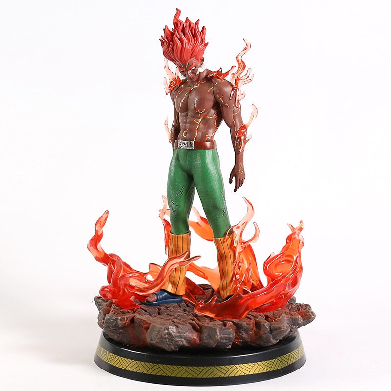 Might Guy Eight Gates Form Statue PVC LED Light
