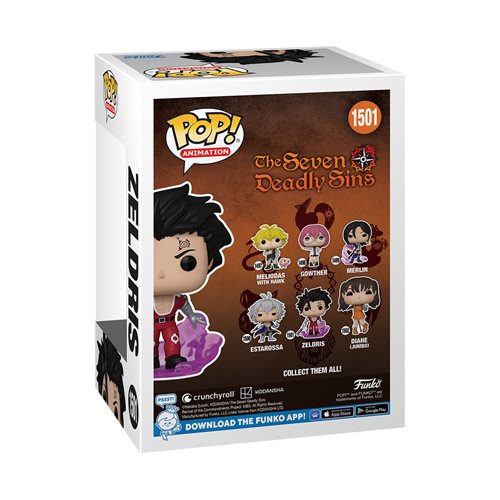 Seven Deadly Sins Zeldris Funko Pop