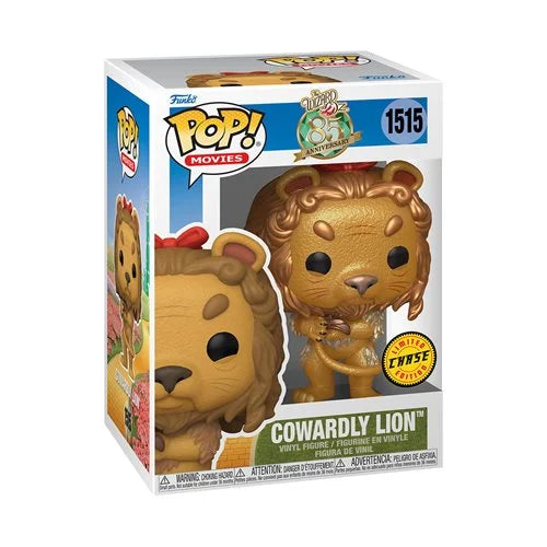 Pre Order The Wizard of Oz 85th Anniversary Cowardly Lion Chase Funko Pop! Vinyl Figure #1515