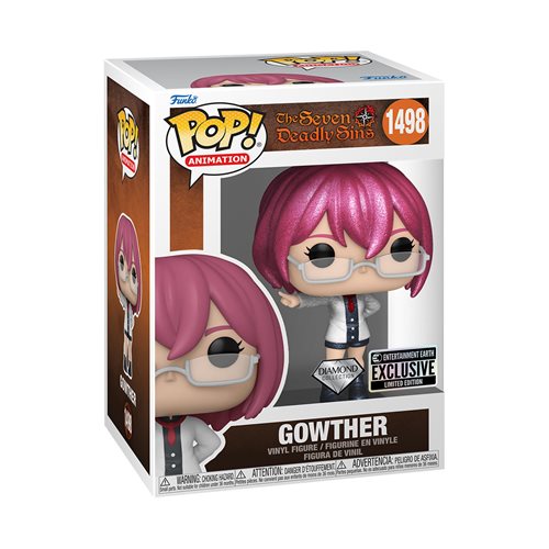 Seven Deadly Sins Gowther Diamond Glitter Funko Pop Entertainment Earth Exclusive
