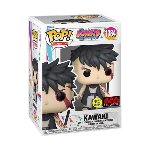 Kawaki AAA Anime Exclusive Glows in the Dark Funko Pop