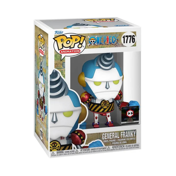 One Piece Funko Pop Bundle With Chase and PR General Franky Chalice Collectibles Exclusive Bundle