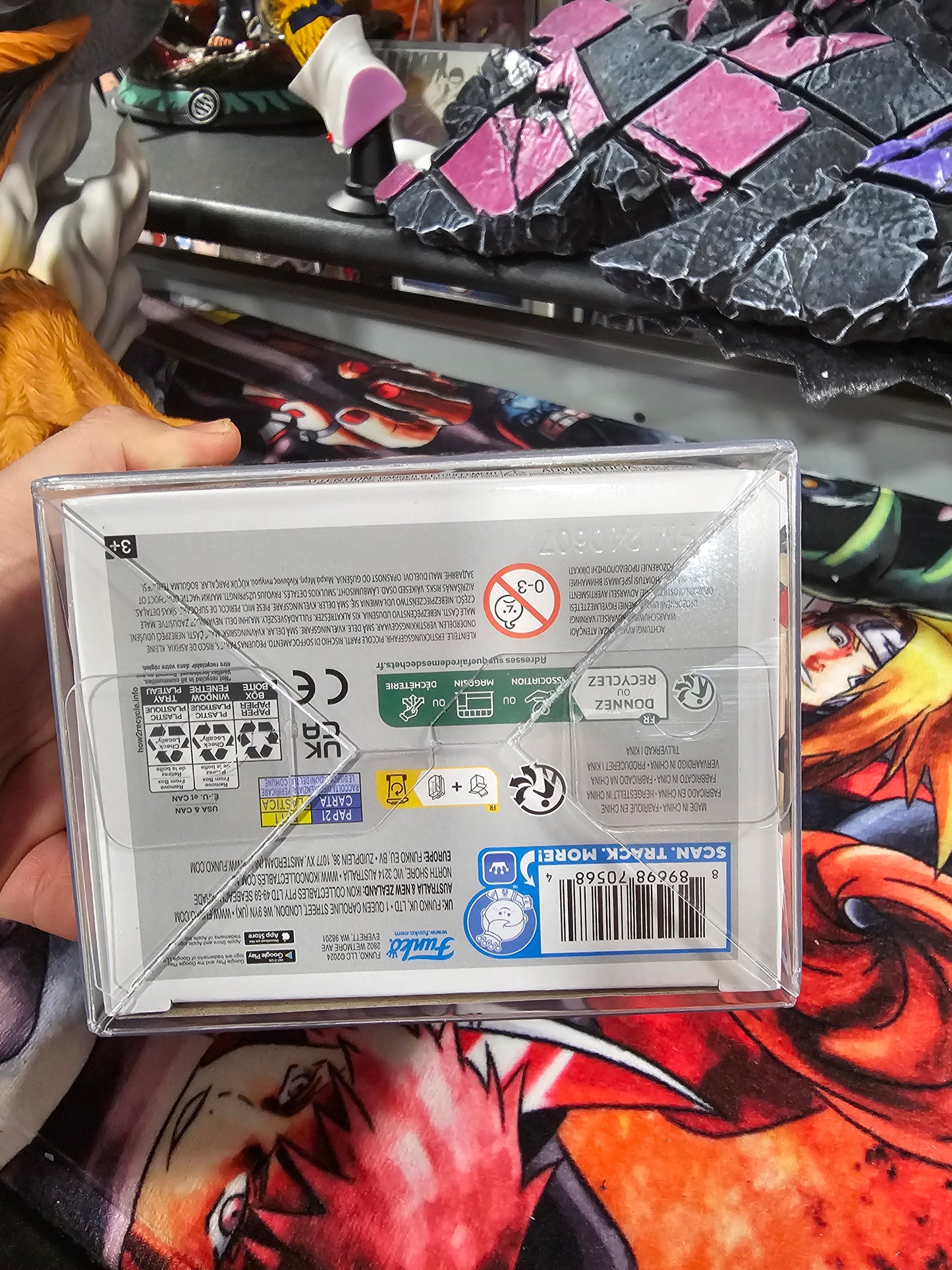 Black Clover Black Asta Funko Pop Signed by Dallas Reid