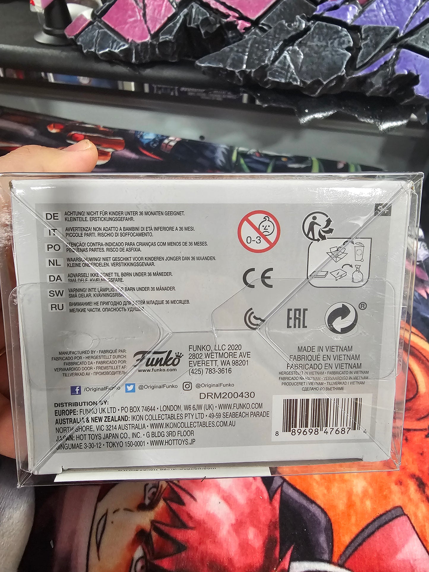 Dragon Ball Super Future Mai Funko Pop Signed by Colleen Clickenbeard