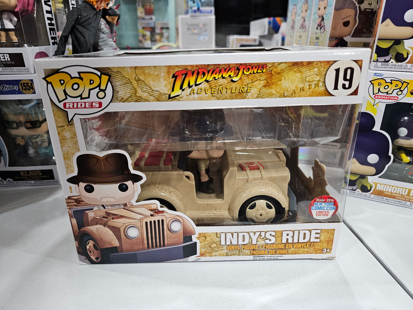 Indiana Jones Indy's Pop Ride 2016 NYCC