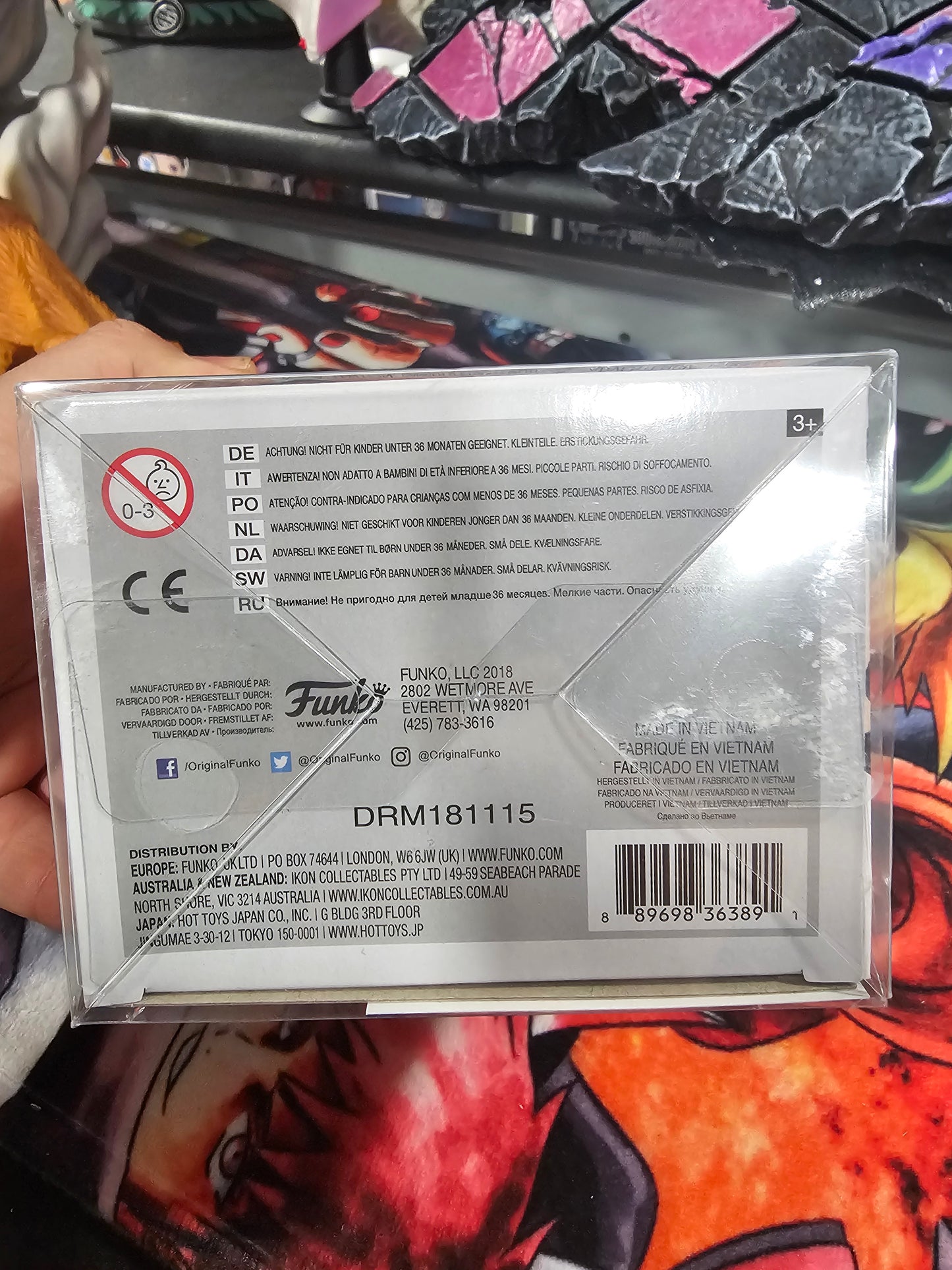 Dragon Ball Z Videl Funko Pop Signed by Kara Edwards