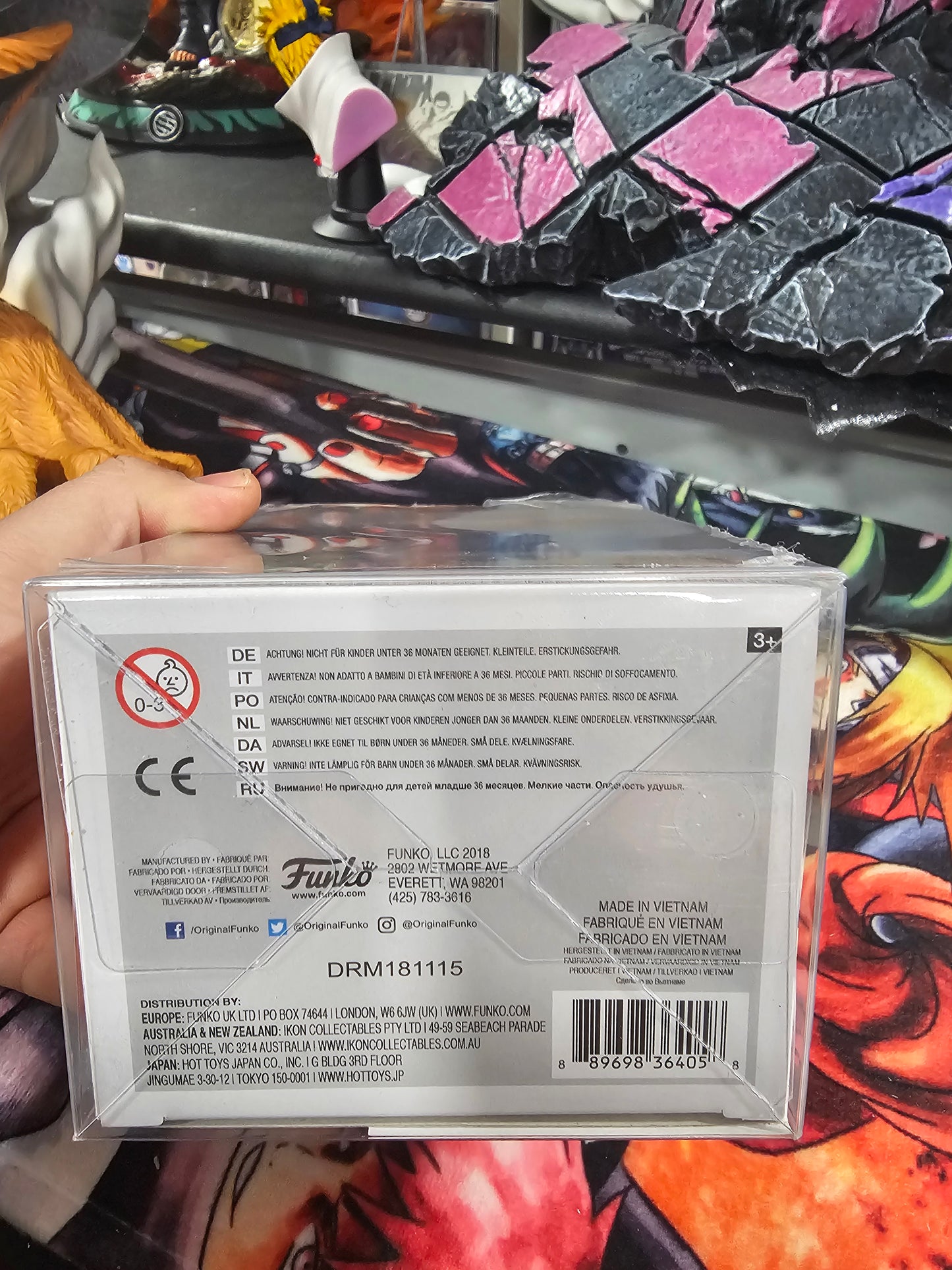 Dragon Ball Z Yamcha and Puar Funko Pop Signed by Chris Sabat and Brina Palencia