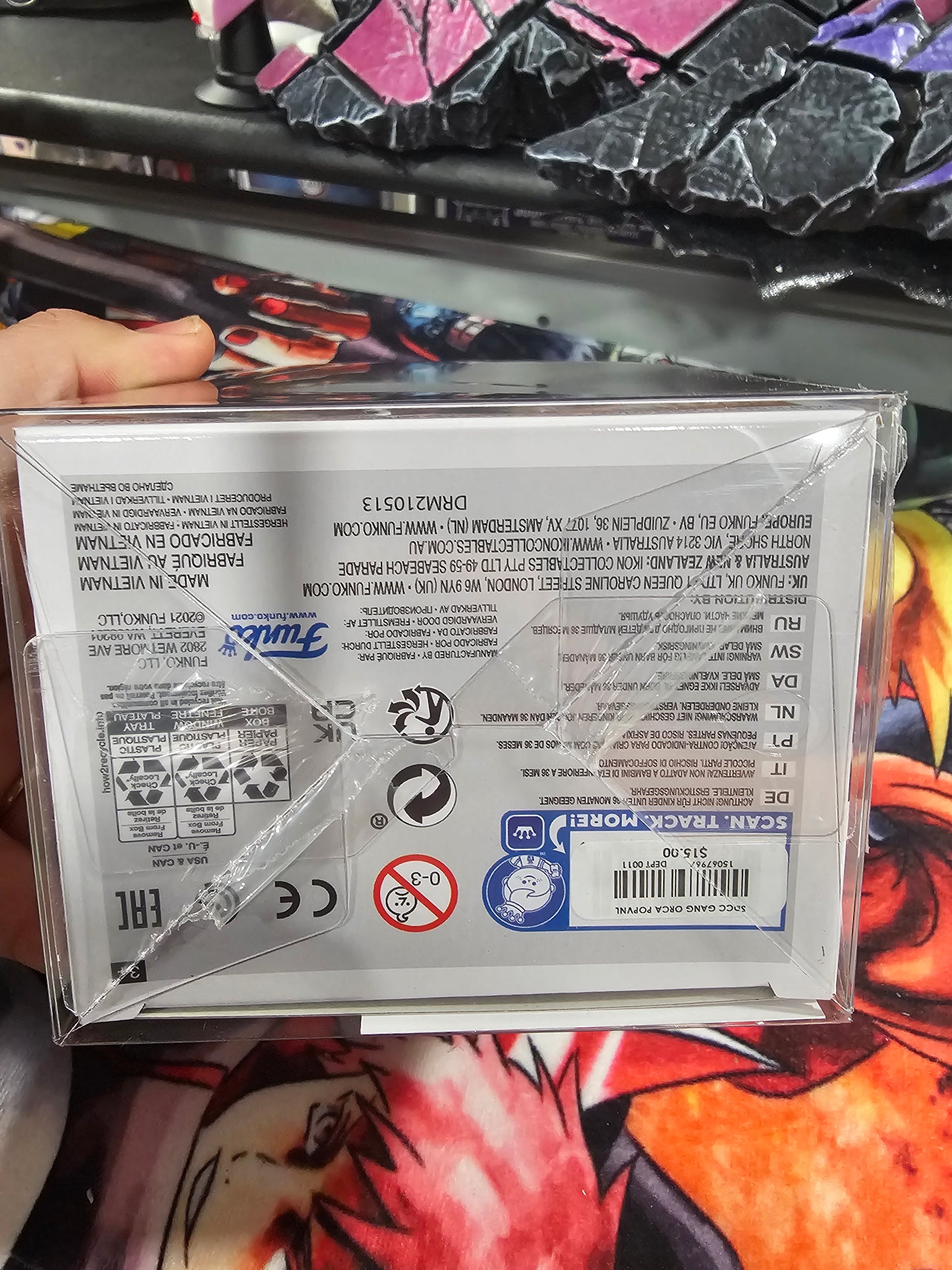 My Hero Academia Gang Orca 2021 Summer Convention Shared Funko Pop Signed by Tyler Walker