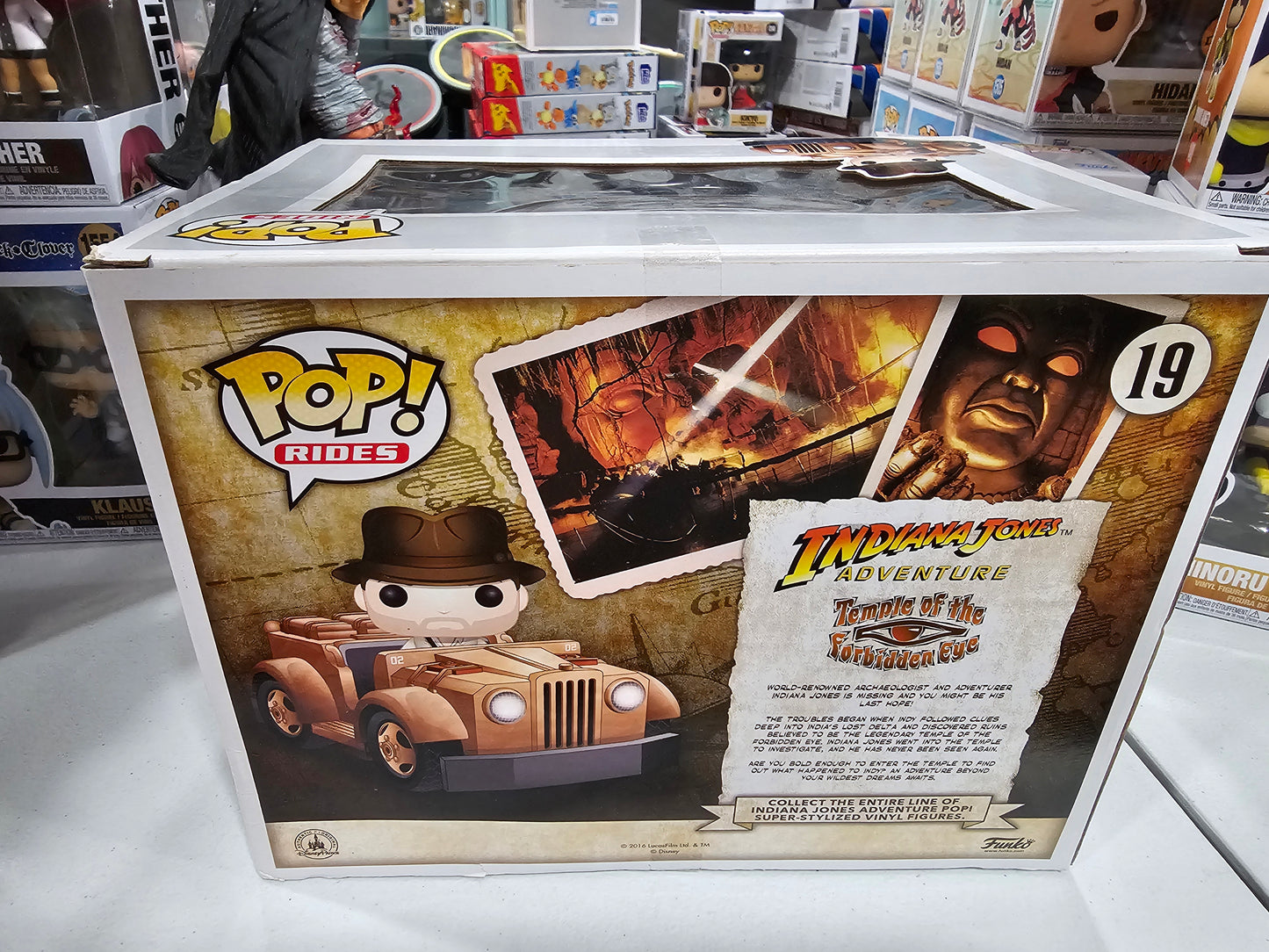 Indiana Jones Indy's Pop Ride 2016 NYCC