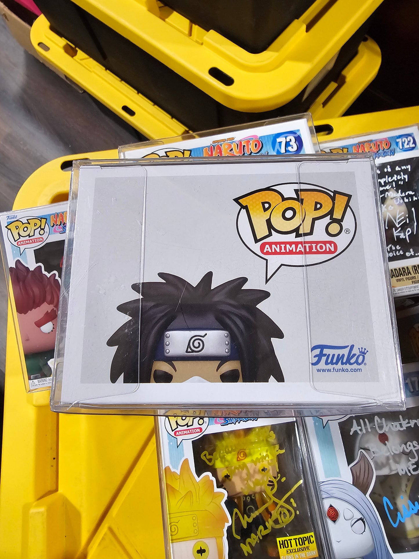 Naruto Shippuden Kotetsu Hagane Funko Pop Signed by Liam O'Brian