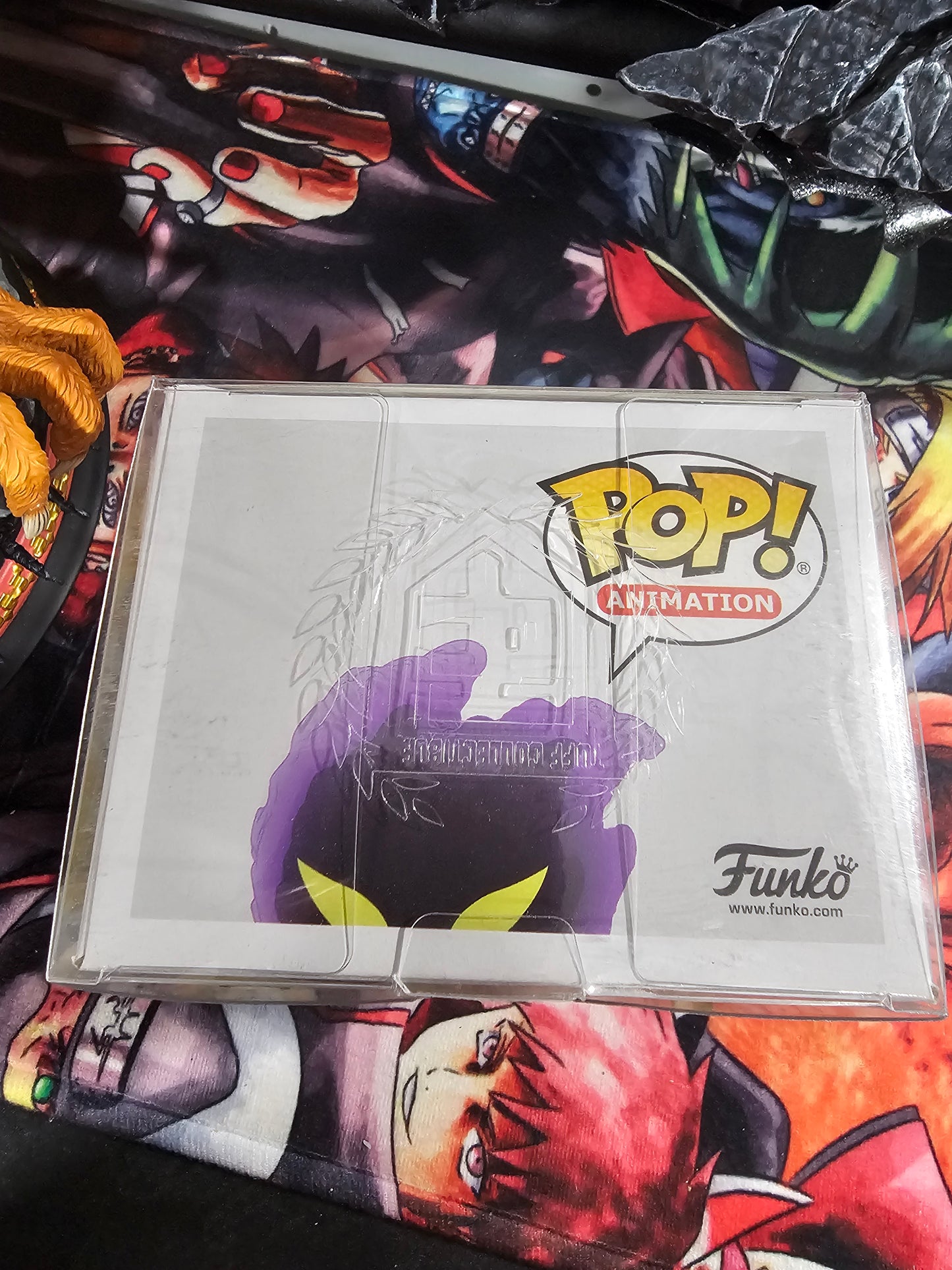 My Hero Academia Kurogiri Funko Pop Signed by Chuck Huber