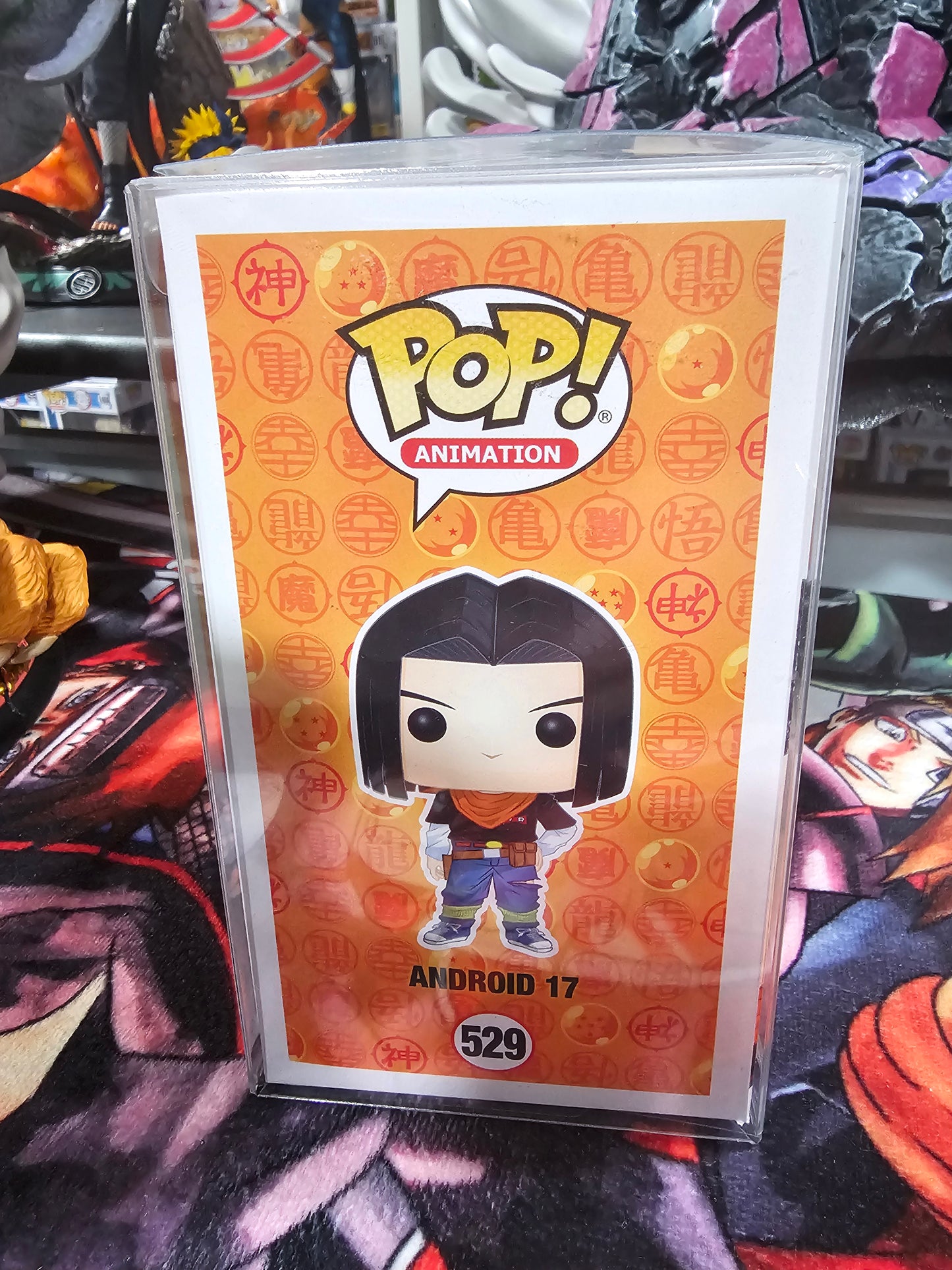 Dragon Ball Z Android 17 Funko Pop Signed by Chuck Huber