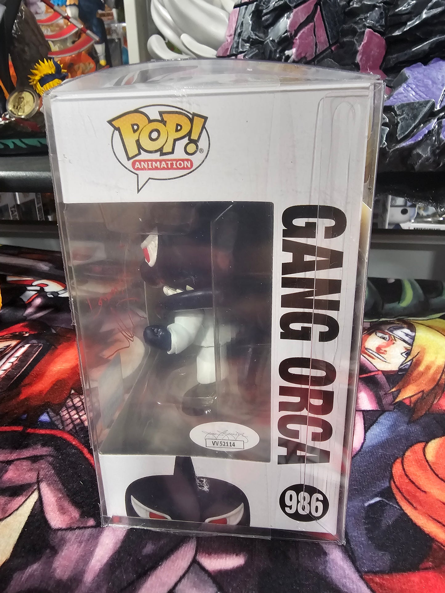 My Hero Academia Gang Orca 2021 Summer Convention Shared Funko Pop Signed by Tyler Walker