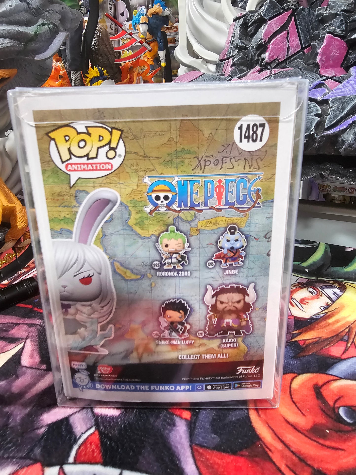 One Piece Carrot Chase Funko Shop Exclusive Funko Pop Signed by Tia Ballard