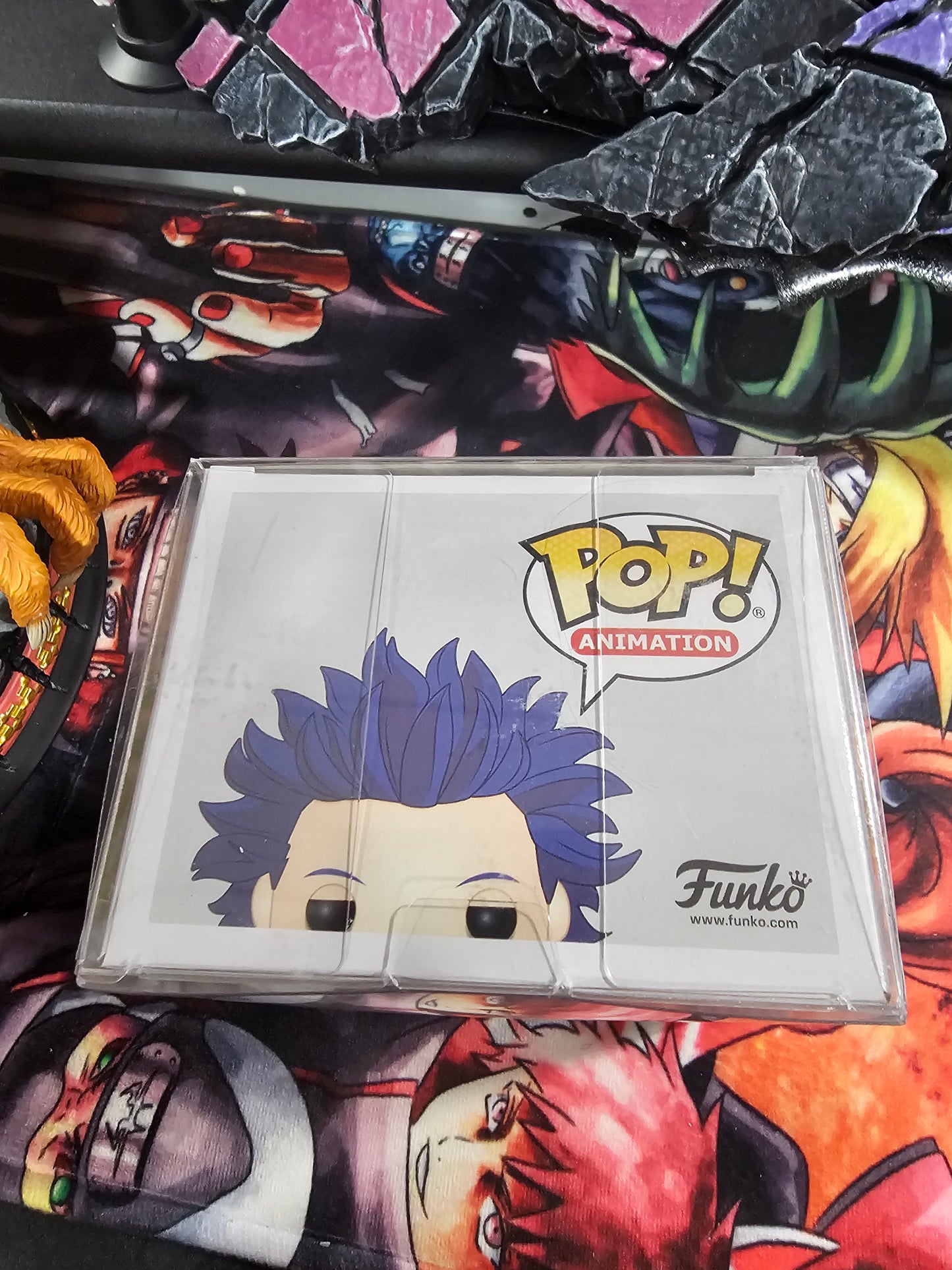 My Hero Academia Hitoshi Shinso Funko Pop Signed with Quote by Jarrod Greene