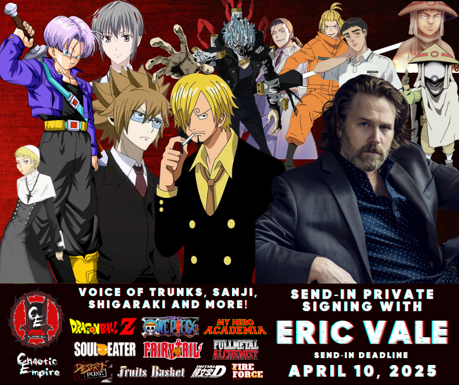 Eric Vale Signing for April