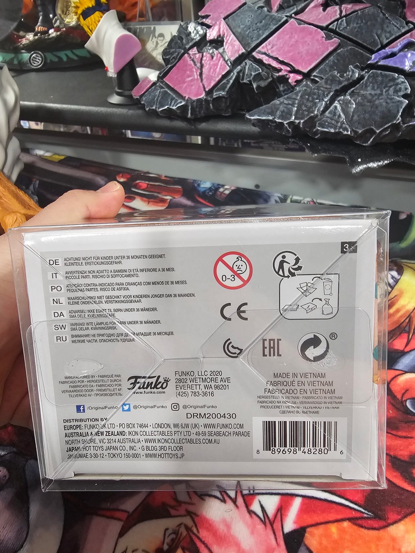 Dragon Ball Super, Super Hercule Specialty Series Funko Pop Signed by Chris Rager