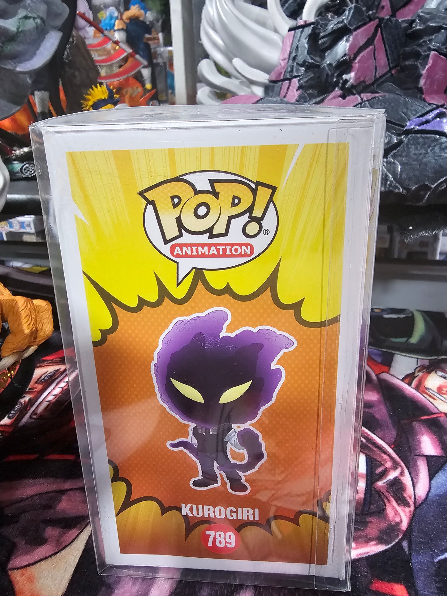 My Hero Academia Kurogiri Funko Pop Signed by Chuck Huber