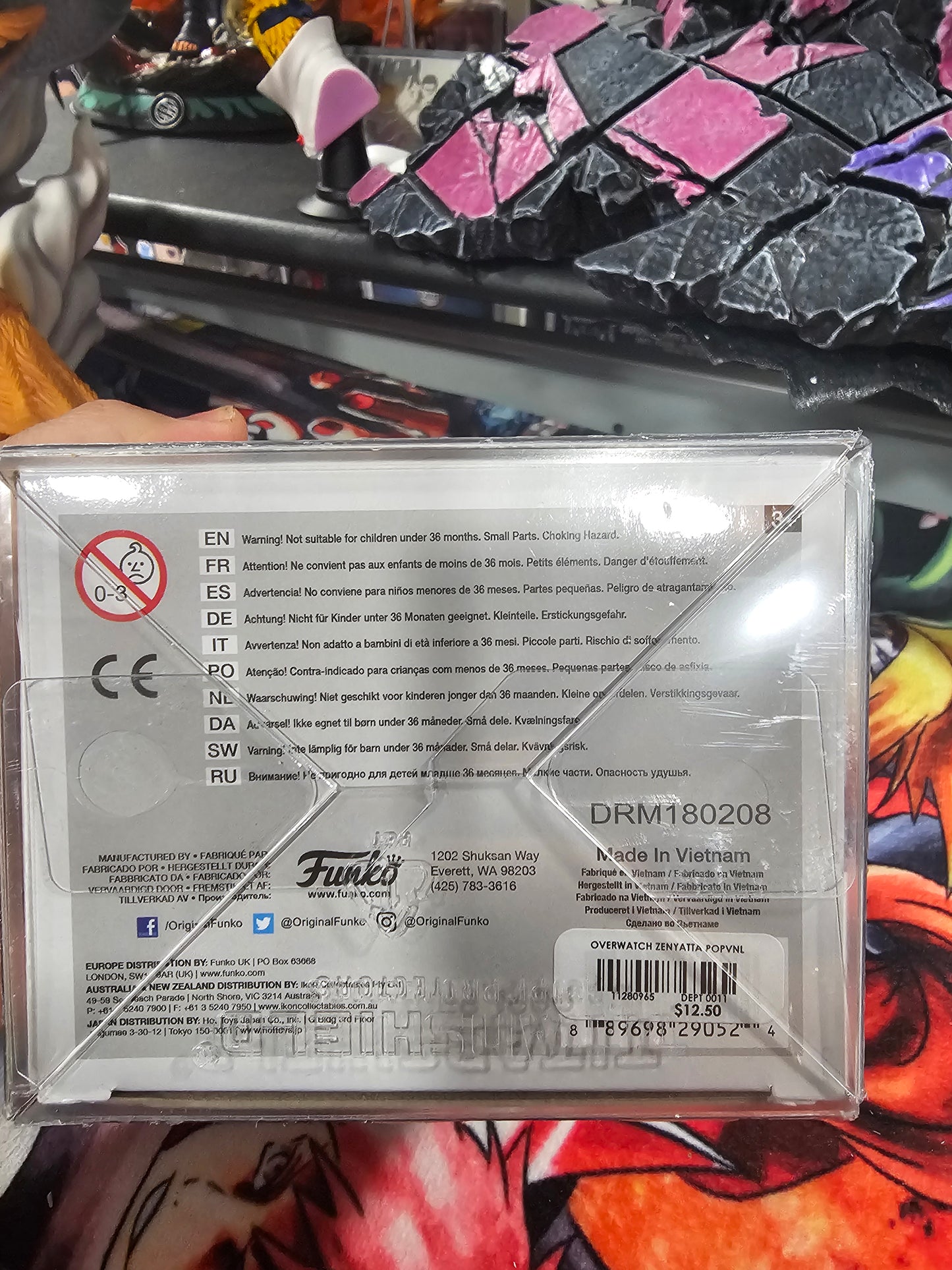 Overwatch Zenyatta Funko Pop Signed by Feodor Chin