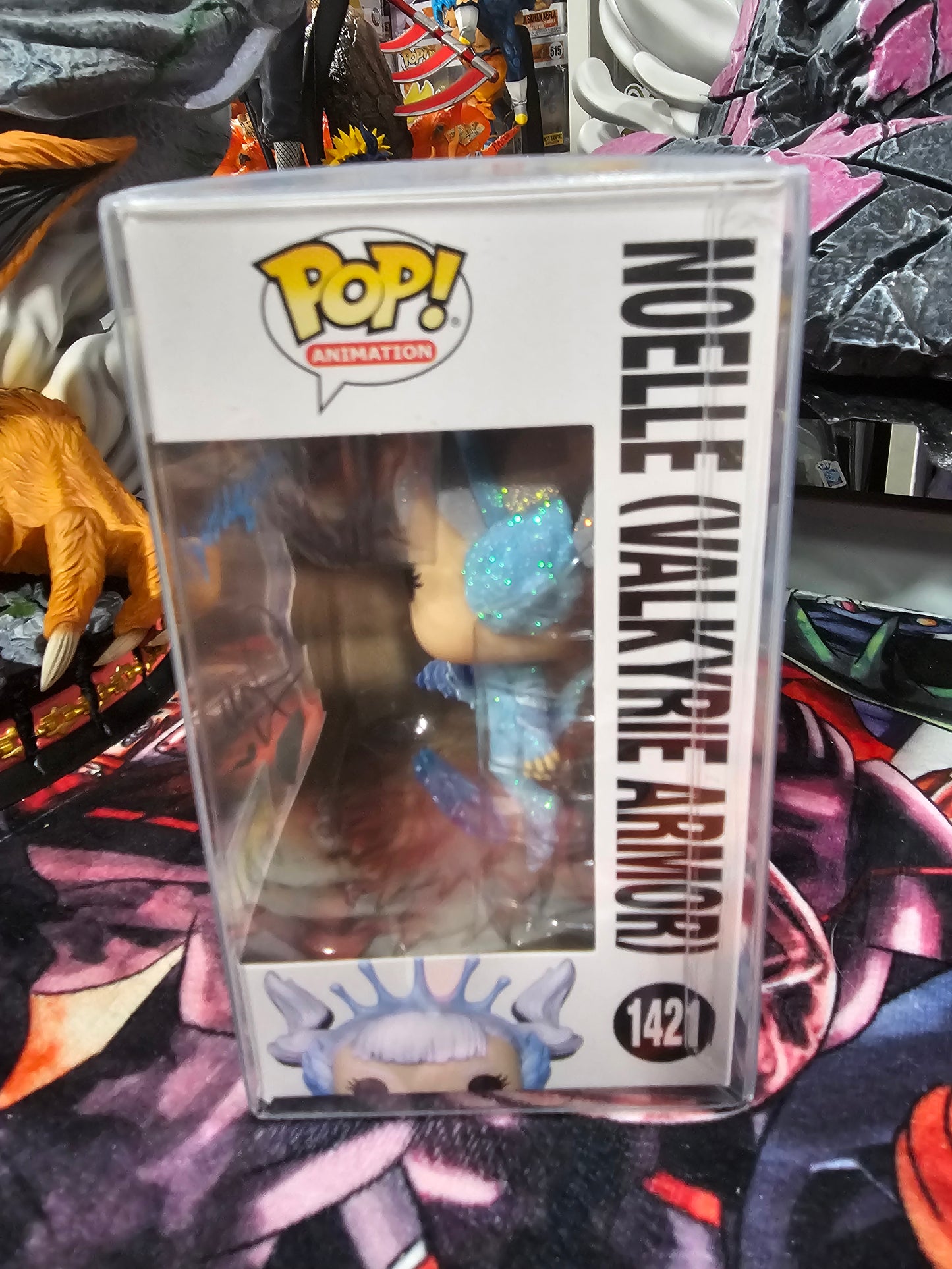 Black Clover Noelle Entertainment Earth Diamond Funko Pop Signed by Jill Harris "I'm royalty!"