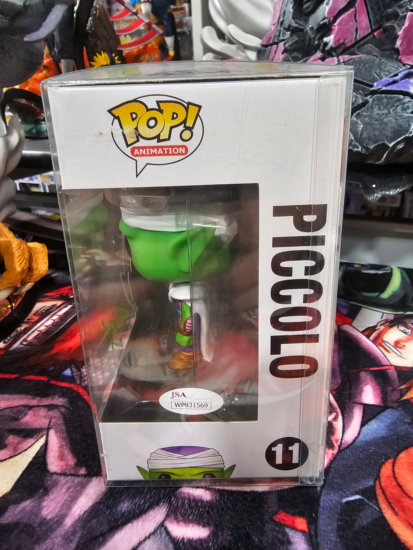 Dragon Ball Z Piccolo Funko Pop Signed by Chris Sabat