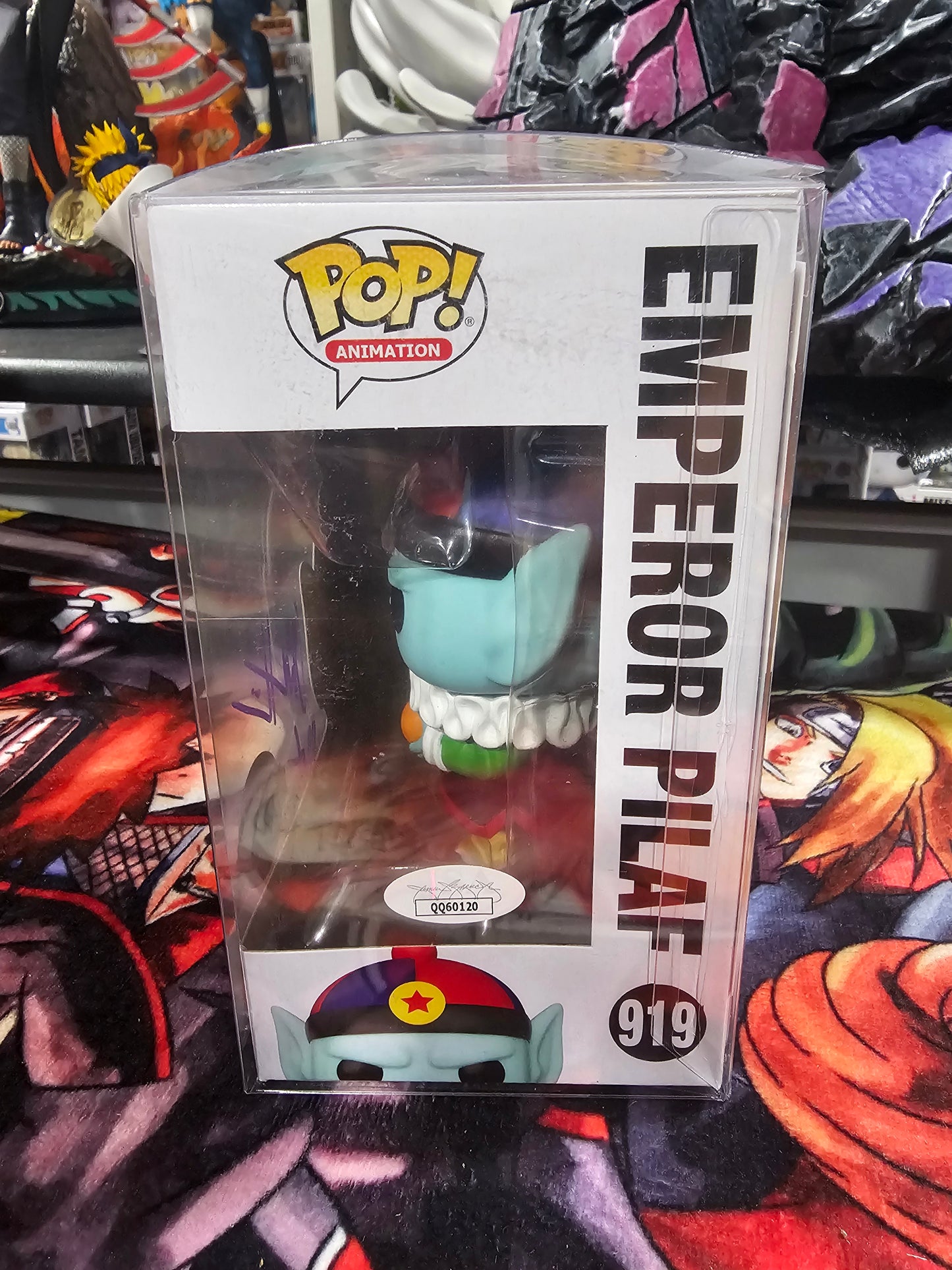 Dragon Ball Emperor Pilaf Funko Pop Signed by Chuck Huber