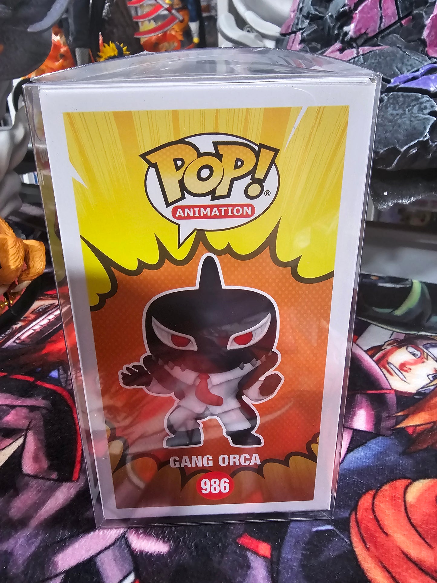 My Hero Academia Gang Orca 2021 Summer Convention Shared Funko Pop Signed by Tyler Walker