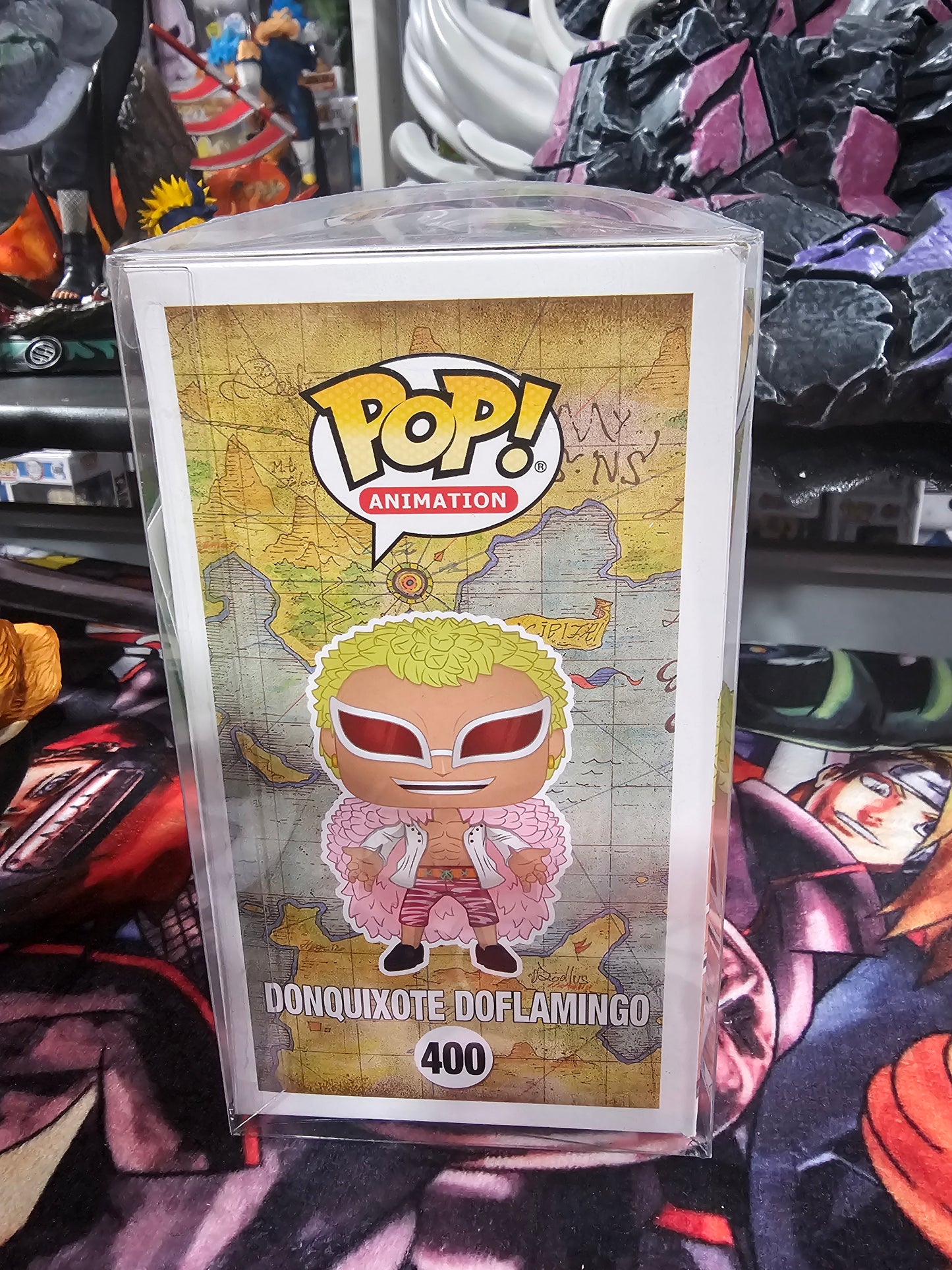 One Piece Donquixote Doflamingo Funko Pop Signed by Robert McCollum