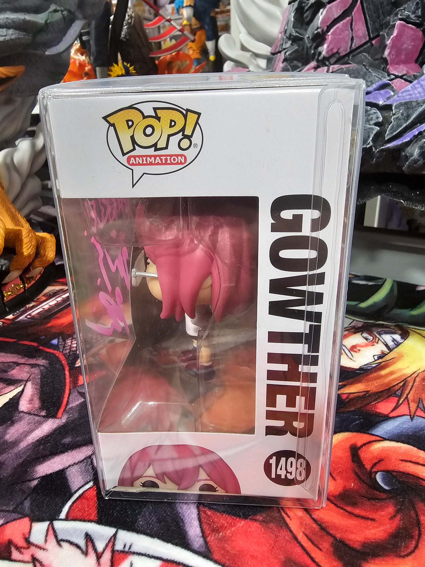 Seven Deadly Sins Gowther Funko Pop Signed by Erik Kimerer