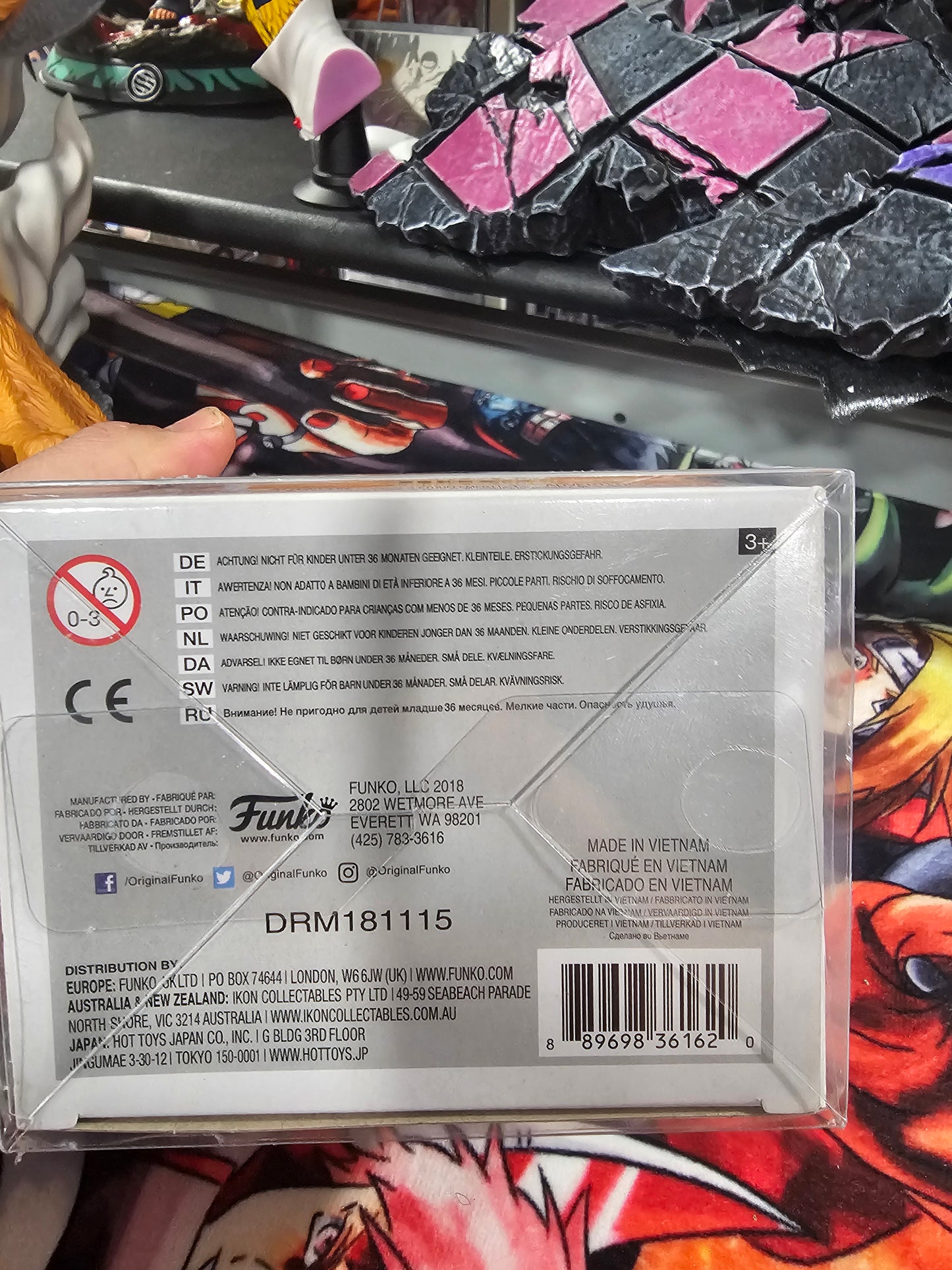 Dragon Ball Super Jiren Convention Exclusive Funko Pop Signed by Patrick Seitz